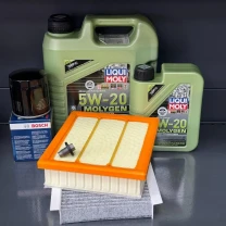 Комплект для ТО Liqui Moly 5w20 Jeep Compass / Jeep Renegade / Fiat 500X / Dodge ProMaster / Alfa Romeo Tonale (Масло 4л+1л,