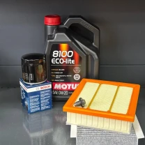 Комплект для ТО Motul 0w20 Jeep Compass / Jeep Renegade / Fiat 500X / Dodge ProMaster / Alfa Romeo Tonale (Масло, фільтр масляний,