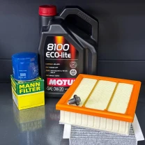Комплект для ТО Motul 0w20 Jeep Compass / Jeep Renegade / Fiat 500X / Dodge ProMaster / Alfa Romeo Tonale (Масло, фільтр масляний,