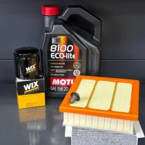 Комплект для ТО Motul 5w20 Jeep Compass / Jeep Renegade / Fiat 500X / Dodge ProMaster / Alfa Romeo Tonale (Масло, фільтр масляний,