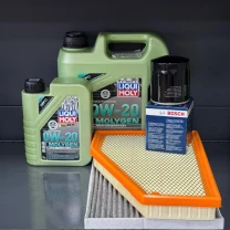 Комплект для ТО Jeep Grand Cherokee WL 2.0  Liqui Moly 0w20 (Масло 4+1, фільтр масляний, фільтр повітряний, фільтр салону