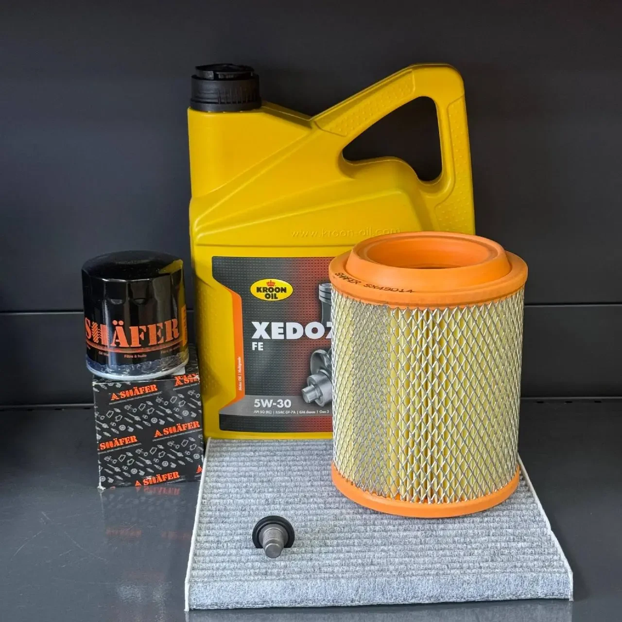 Комплект для ТО KROON OIL 5w30 Jeep Patriot 2.0/2.4 11-16 Compass 2.0/2.4 11-16 Dodge Caliber 2.0 11-12/2.4 11 (Масло, фільтр