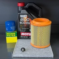 Комплект для ТО Motul  5w30 Jeep Patriot 2.0/2.4 11-16 Compass 2.0/2.4 11-16 Dodge Caliber 2.0 11-12/2.4 11 (Масло, фільтр