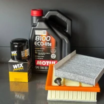 Комплект для ТО  Motul 5w30 Jeep Compass / Jeep Renegade / Fiat 500X / Dodge ProMaster / Alfa Romeo Tonale (Масло, фільтр