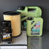 Комплект для ТО Liqui Moly 0w20 Ford focus (2.0) 12-18 Focus (1.0L) 15-18 Escape (1.5 L) 17-19/(1.6 L) 13 (Масло 4+1л, фільтр