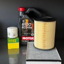 Комплект для ТО Motul 5w20 Ford focus (2.0) 12-18 Focus (1.0L) 15-18 Escape (1.5 L) 17-19/(1.6 L) 13 (Масло, фільтр масляний,