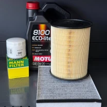 Комплект для ТО Motul 0w20 Ford focus (2.0) 12-18 Focus (1.0L) 15-18 Escape (1.5 L) 17-19/(1.6 L) 13 (Масло, фільтр масляний,