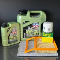 Комплект для ТО Liqui Moly 5w20 Ford Fusion 2.0 13-20 hybrid Lincoln MKZ 2.0 14-18 Hybrid (Масло 4+1, фільтр масляний, фільтр
