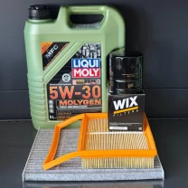 Комплект для ТО Liqui Moly 5w30 Ford Fusion 2.0 13-20 hybrid Lincoln MKZ 2.0 14-18 Hybrid (Масло, фільтр масляний, фільтр