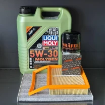 Комплект для ТО Liqui Moly 5w30 Ford Fusion 2.0 13-20 hybrid Lincoln MKZ 2.0 14-18 Hybrid (Масло, фільтр масляний, фільтр