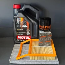 Комплект для ТО Motul  5w20 Ford Fusion 2.0 13-20 hybrid Lincoln MKZ 2.0 14-18 Hybrid (Масло, фільтр масляний, фільтр повітряний,