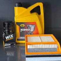 Комплект для ТО KROON OIL 0w20 Ford C-Max 13-18 2.0 (Масло, фільтр масляний, фільтр повітряний, фільтр салону вугільний)