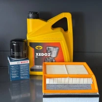 Комплект для ТО KROON OIL 0w20 Ford C-Max 13-18 2.0 (Масло, фільтр масляний, фільтр повітряний, фільтр салону вугільний)
