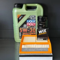 Комплект для ТО Liqui Moly 5w30 Ford C-Max 13-18 2.0 (Масло, фільтр масляний, фільтр повітряний, фільтр салону вугільний)