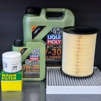Комплект для ТО Liqui Moly 5w30 Lincoln MKC 2.0/2.3 15-19 Ford Focus 2.3 16-18/Escape 2.0 13-18 (Масло 5+1л, фільтр масляний,