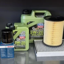 Комплект для ТО Liqui Moly 5w20 Lincoln MKC 2.0/2.3 15-19 Ford Focus 2.3 16-18/Escape 2.0 13-18 (Масло 4+1+1л, фільтр масляний,