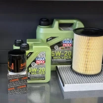Комплект для ТО Liqui Moly 5w20 Lincoln MKC 2.0/2.3 15-19 Ford Focus 2.3 16-18/Escape 2.0 13-18 (Масло 4+1+1л, фільтр масляний,
