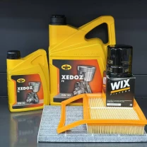 Комплект для ТО KROON OIL 0w20 Lincoln MKZ 2.0 Ecoboost 14-18 Ford Fusion 2.0 Ecoboost 13-20 (Масло 5+1л, фільтр масляний, фільтр