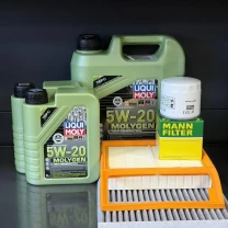 Комплект для ТО Liqui Moly 5w20 Lincoln MKZ 2.0 Ecoboost 14-18 Ford Fusion 2.0 Ecoboost 13-20 (Масло 4+1+1л, фільтр масляний,
