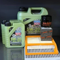 Комплект для ТО Liqui Moly 5w20 Lincoln MKZ 2.0 Ecoboost 14-18 Ford Fusion 2.0 Ecoboost 13-20 (Масло 4+1+1л, фільтр масляний,