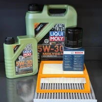 Комплект для ТО Liqui Moly 5w30 Lincoln MKZ 2.0 Ecoboost 14-18 Ford Fusion 2.0 Ecoboost 13-20 (Масло 5+1л, фільтр масляний, фільтр
