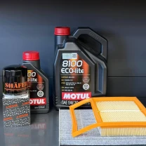 Комплект для ТО Motul 5w30 Lincoln MKZ 2.0 Ecoboost 14-18 Ford Fusion 2.0 Ecoboost 13-20 (Масло 5+1л, фільтр масляний, фільтр