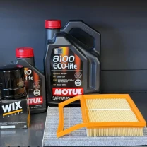 Комплект для ТО Motul 5w20 Lincoln MKZ 2.0 Ecoboost 14-18 Ford Fusion 2.0 Ecoboost 13-20 (Масло 5+1л, фільтр масляний, фільтр