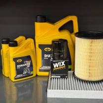 Комплект для ТО KROON OIL 5w20 Ford Transit Connect (1.6 L) 14-16 (Масло 5+1+1л, фільтр масляний, фільтр повітряний, фільтр салону