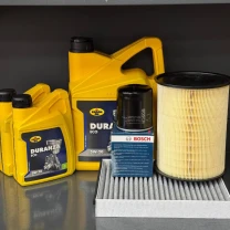 Комплект для ТО KROON OIL 5w20 Ford Transit Connect (1.6 L) 14-16 (Масло 5+1+1л, фільтр масляний, фільтр повітряний, фільтр салону