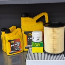 Комплект для ТО KROON OIL 5w30 Ford Transit Connect (1.6 L) 14-16 (Масло 5+1+1л, фільтр масляний, фільтр повітряний, фільтр салону