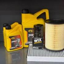 Комплект для ТО KROON OIL 5w30 Ford Transit Connect (1.6 L) 14-16 (Масло 5+1+1л, фільтр масляний, фільтр повітряний, фільтр салону
