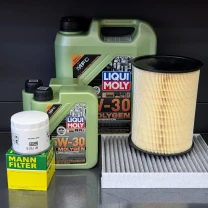 Комплект для ТО Liqui Moly 5w30 Ford Transit Connect (1.6 L) 14-16 (Масло 5+1+1л, фільтр масляний, фільтр повітряний, фільтр