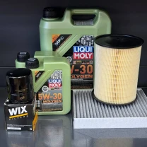 Комплект для ТО Liqui Moly 5w30 Ford Transit Connect (1.6 L) 14-16 (Масло 5+1+1л, фільтр масляний, фільтр повітряний, фільтр