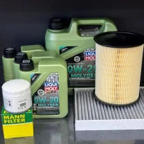 Комплект для ТО Liqui Moly 0w20 Ford Transit Connect (1.6 L) 14-16 (Масло 4+1+1+1л, фільтр масляний, фільтр повітряний, фільтр