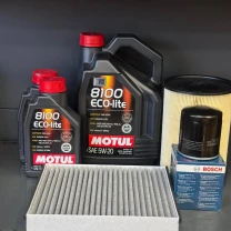 Комплект для ТО Motul  5w20 Ford Transit Connect (1.6 L) 14-16 (Масло 5+1+1л, фільтр масляний, фільтр повітряний, фільтр салону