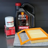 Комплект для ТО Motul 0w20 Ford Fusion 2.0 13-20 hybrid Lincoln MKZ 2.0 14-18 Hybrid (Масло, фільтр масляний, фільтр повітряний,