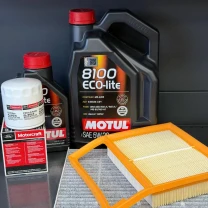 Комплект для ТО Motul 5w20 Ford Fusion 2.0 13-20 Ecoboost Lincoln MKZ 2.0 14-18 Ecoboost (Масло 5+1л, фільтр масляний, фільтр