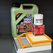 Комплект для ТО Liqui Moly 5w30 Ford C-Max 13-18 2.0 (Масло,  фільтр масляний, фільтр повітряний, фільтр салону вугільний)