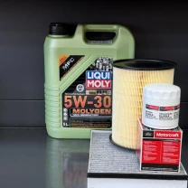 Комплект для ТО Liqui Moly 5w30 Ford Focus 2.0 12-18 (Масло, фільтр масляний, фільтр повітряний, фільтр салону вугільний)