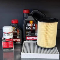 Комплект для ТО Motul  0w20 Lincoln MKC 2.0/2.3 Ford Focus 2.3/Escape 2.0 (Масло 5+1, фільтр масляний, фільтр повітряний, фільтр