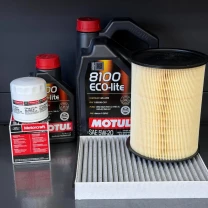 Комплект для ТО Motul  5w20 Lincoln MKC 2.0/2.3 Ford Focus 2.3/Escape 2.0 (Масло 5+1, фільтр масляний, фільтр повітряний, фільтр