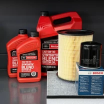Комплект для ТО Motocraft 5w30 blend Ford Transit Connect (1.6 L) 14-16 (Масло 5+1+1л, фільтр масляний, фільтр повітряний, фільтр