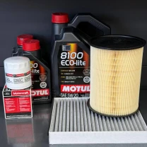 Комплект для ТО Motul  5w20 Ford Transit Connect (1.6 L) 14-16 (Масло 5+1+1, фільтр масляний, фільтр повітряний, фільтр салону