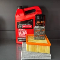 Комплект для ТО Motocraft 5w20 blend Ford EcoSport (1.0) 20-21/(2.0) 18-21  (Масло, фільтр масляний, фільтр повітряний, фільтр