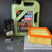 Комплект для ТО Liqui Moly 5w30 Ford EcoSport (1.0) 20-21/(2.0) 18-21  (Масло, фільтр масляний, фільтр повітряний, фільтр салону