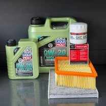 Комплект для ТО Liqui Moly 0w20 Ford EcoSport (1.0) 20-21/(2.0) 18-21  (Масло 4+1, фільтр масляний, фільтр повітряний, фільтр