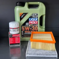 Комплект для ТО Liqui Moly 5w30 Ford Fiesta (1.0) 14-17/(1.6) 14-19 (Масло, фільтр масляний, фільтр повітряний, фільтр салону