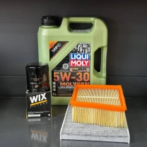 Комплект для ТО Liqui Moly 5w30 Ford Fiesta (1.0) 14-17/(1.6) 14-19 (Масло, фільтр масляний, фільтр повітряний, фільтр салону