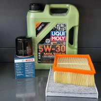 Комплект для ТО Liqui Moly 5w30 Ford Fiesta (1.0) 14-17/(1.6) 14-19 (Масло, фільтр масляний, фільтр повітряний, фільтр салону