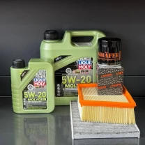 Комплект для ТО Liqui Moly 5w20 Ford Fiesta (1.0) 14-17/(1.6) 14-19 (Масло 4+1, фільтр масляний, фільтр повітряний, фільтр салону